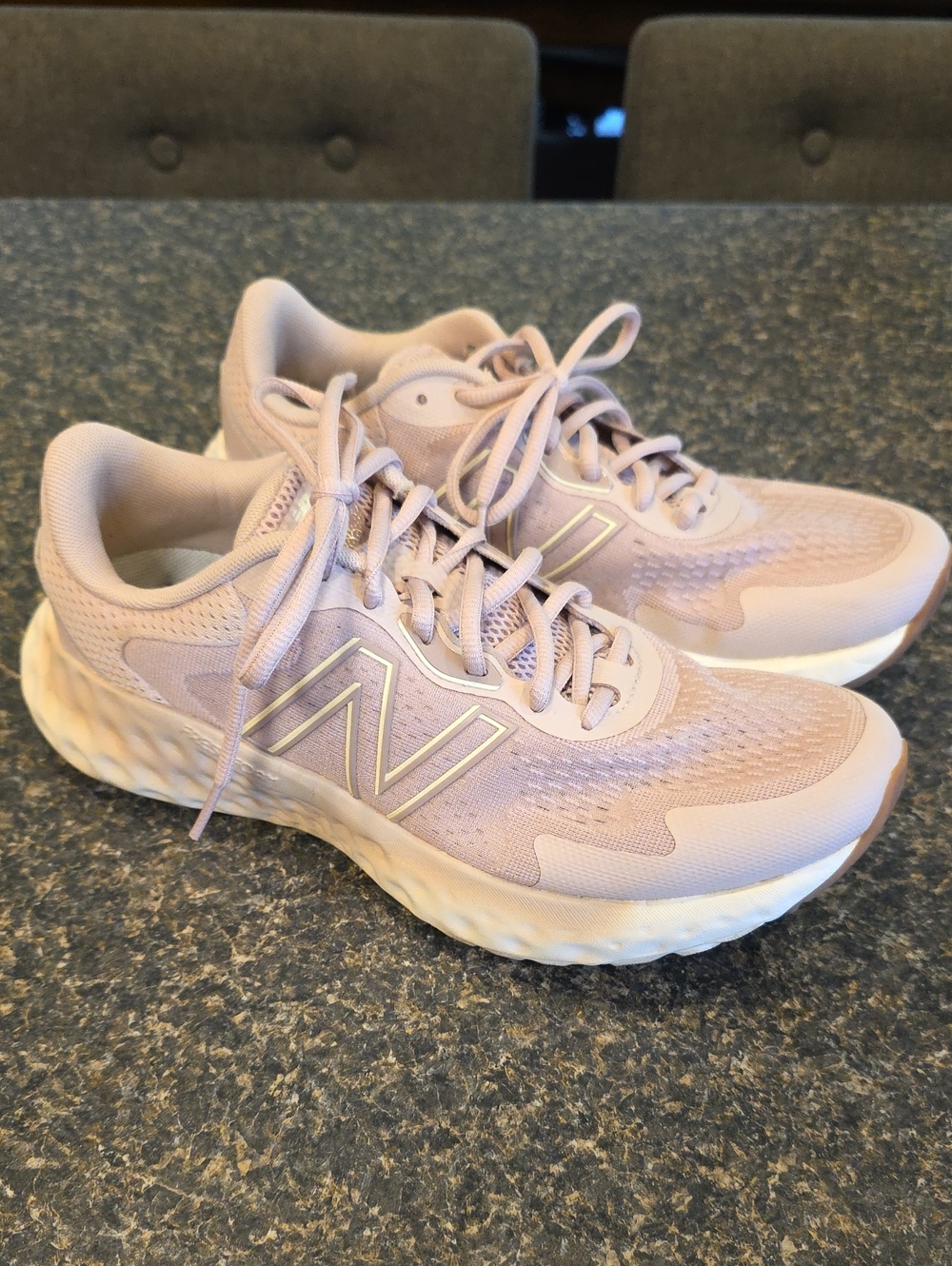 New Balance Women's Athletic Sneakers in Pale Pink, Fresh Foam EVOZ